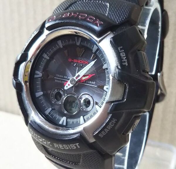 電池新品 CASIO G-SHOCK GW-1500J 電波 ソーラー アナデジ 腕時計 メンズ ブラック