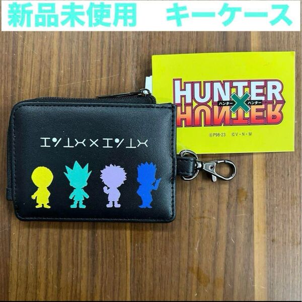 新品未使用 HUNTER×HUNTER ゴン キルア レオリオ クラピカ キーケース パスケース