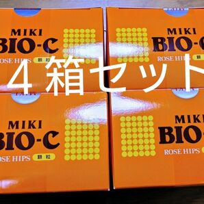 ミキプルーン MIKI BIO-C ROSE HIPS ミキ バイオC ローズヒップ 顆粒 4箱セット