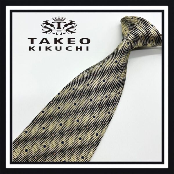 【高級ブランド】TAKEO KIKUCHI タケオキクチ ネクタイ
