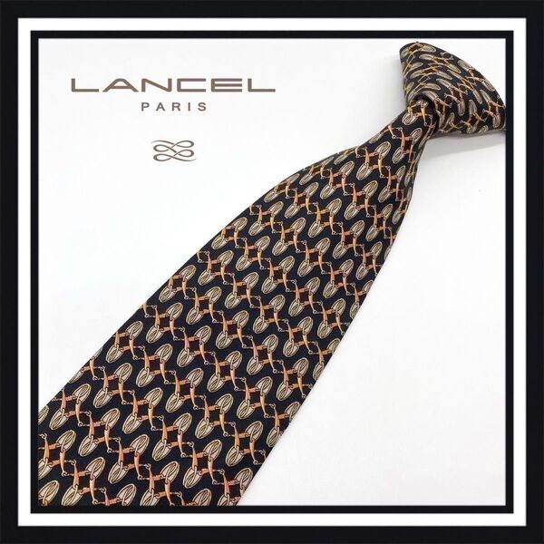 【高級ブランド】LANCEL ランセル ネクタイ
