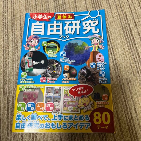 小学生の夏休み自由研究 自由研究のおもしろアイデア80テーマ ガリレオ工房/編著