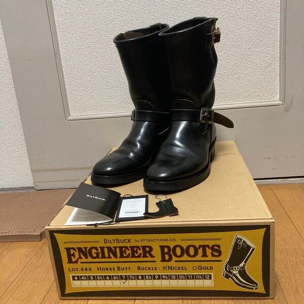 Bilt buck lot.444 us7 ビルトバック エンジニアブーツ