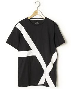 *ARMANI EXCHANGE Armani Exchange big Logo T-shirt short sleeves / men's /XS* new work model 