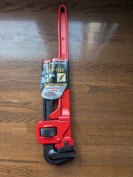 MCC パイプレンチPW-SD45 未使用品1丁