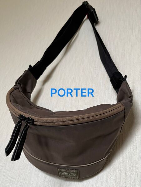 PORTER ウエストバッグ 日本製 ショルダーバッグ ボディバッグ ヒップバッグ 吉田カバン ポーター