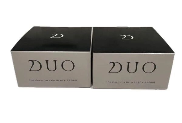 新品 2個 デュオ ザ クレンジングバーム ブラックリペア 90g DUO メイク落とし