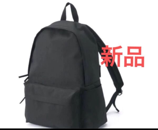 新品 無印良品 肩の負担を軽くする 撥水リュックサック 20L ブラック 黒 旅行 リュック ユニセックス MUJI