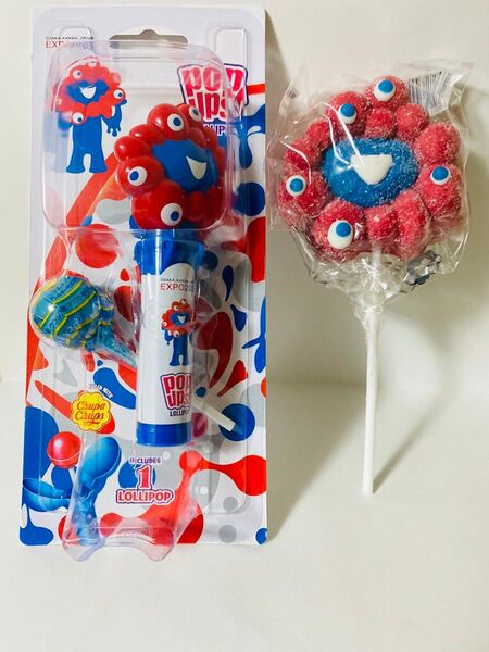 大阪万博 ミャクミャク チュッパチャップスホルダー マシュマロロリポップ