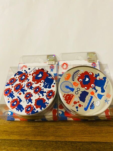 EXPO 2025 ミャクミャク 菓子缶 金平糖 未開封 匿名配送 送料無料 2個セット