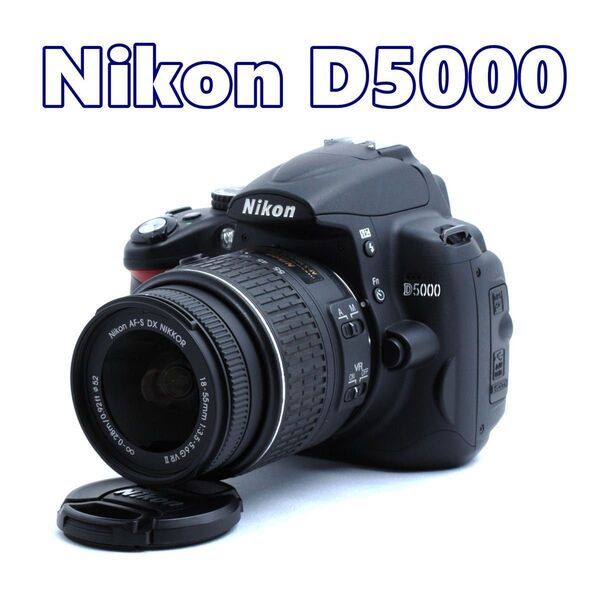 お値下げしました★簡単操作で本格写真★ニコン D5000★小型軽量★スマホ転送★コスパ最強★美品★