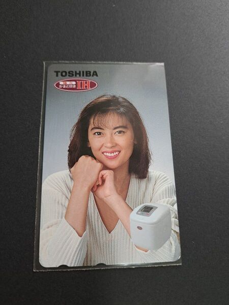 TOSHIBA 中山美穂 テレカ 未使用レア品