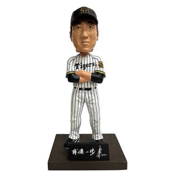 【新品未使用】阪神タイガース 藤川球児 監督 ボブルヘッド人形(1体)
