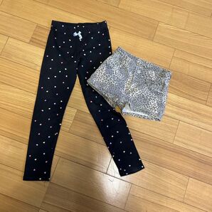 H&M レギンスとショートパンツ セット