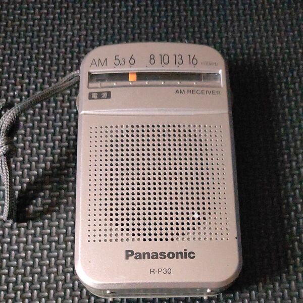 Panasonic AM R-P30 ポケットラジオ AMコンパクトラジオ パナソニック