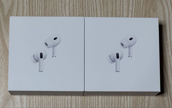 新品 未開封 AirPods Pro 2 MTJV3J/A Apple USB-C 2つまとめ