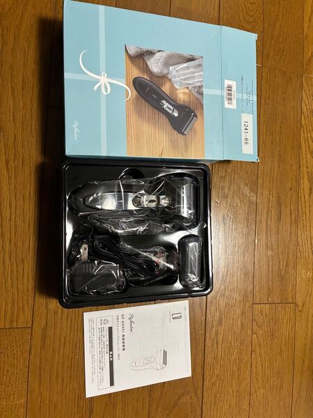シェーバー 電気シェーバー メンズシェーバー 電動ひげそり 髭剃り GF-SH001 充電式ウォッシャブルシェーバー2枚刃