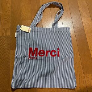 Merci メルシィ トートバッグ paris パリ キャンバス バッグ