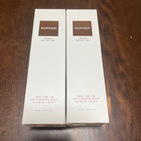 Kopher コフェル プレミアムブリリアントミスト 化粧水 ミスト 90ml × 2個