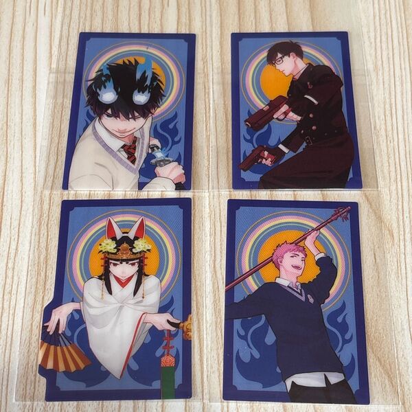 ジャンプSQ 6月号特典 人気作品クリアしおり 青の祓魔師 バラ売り可能