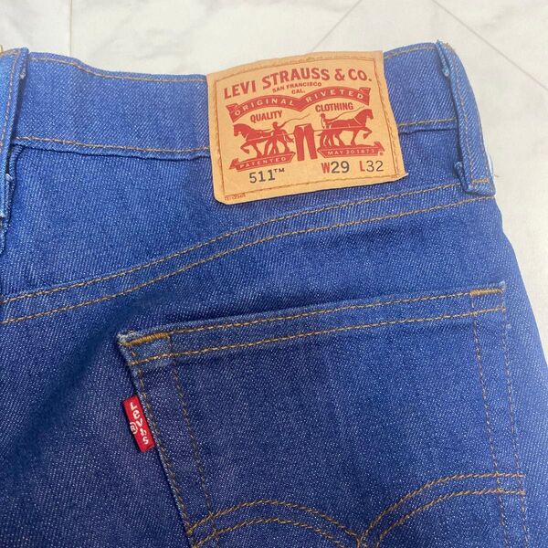 リーバイス511 W30程度 W29L32 スリムジーンズ デニム Levi S
