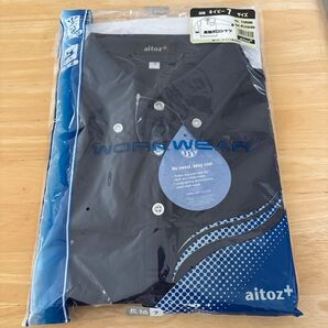 アイトス 長袖ポロシャツ ネイビー 新品未使用