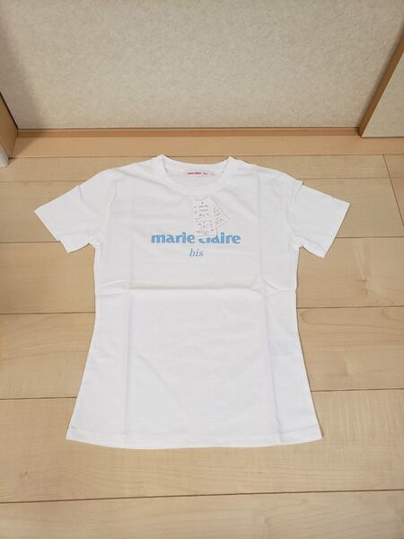新品 marie claire マリクレール Tシャツ レディース ホワイト Sサイズ