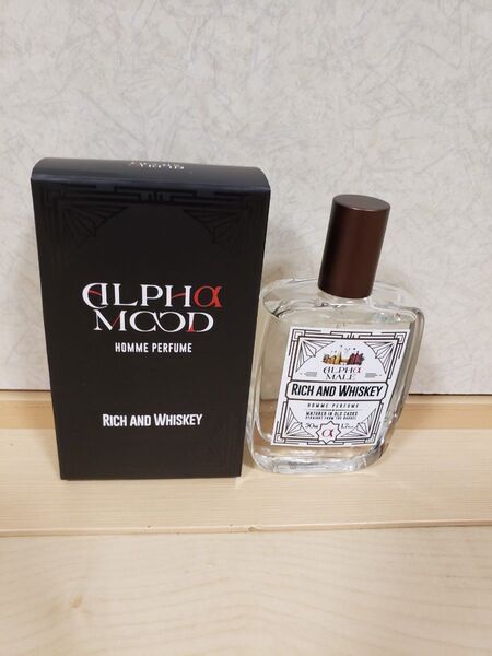 新品 香水 アルファメイル オム パフューム リッチ&ウィスキー 50ml