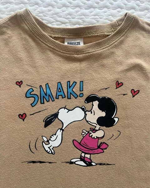 PEANUTS スヌーピー ワンピース チュニック Tシャツ 120 ブリーズ breeze