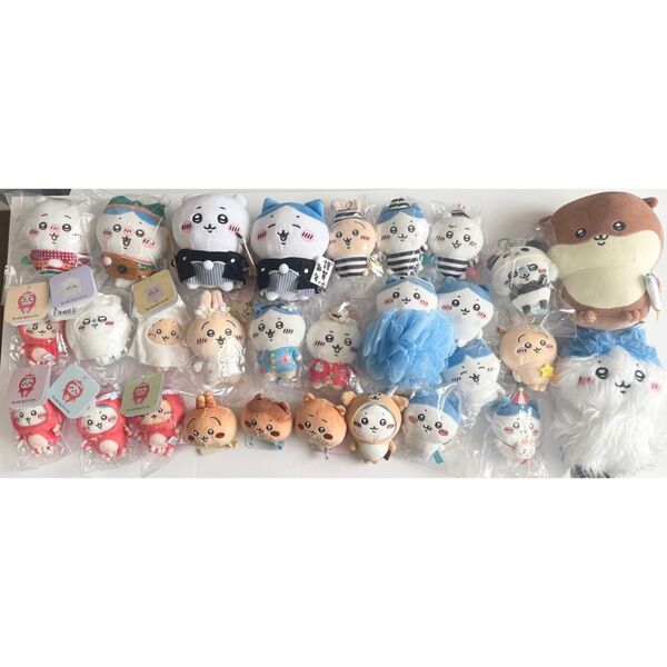 ちいかわ ぬいぐるみ うさぎ ハチワレ モモンガ マスコット まとめ売り