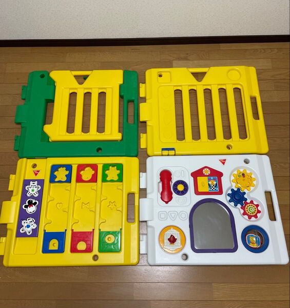 ベビーサークル 日本育児 ミュージカルキッズランド 8枚 ベビーフェンス