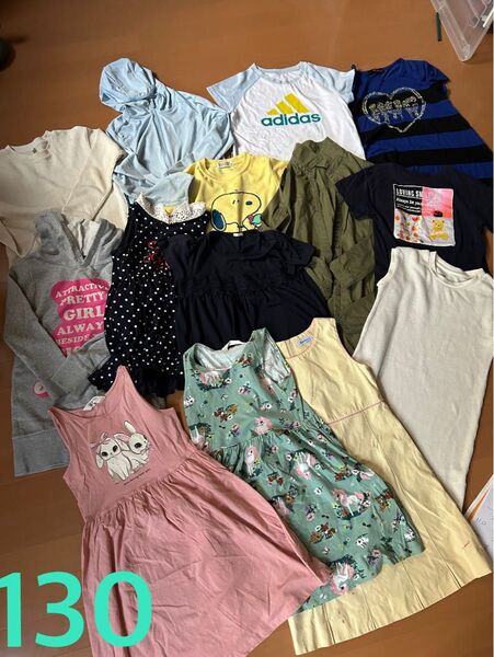 女の子 ガールズ 大量セット まとめ売り ミキハウス 子供服 女の子 福袋 ブランド入り
