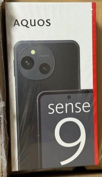 2台セット AQUOS aquos sense9 SIMフリー SH-M29 ブラック SHARP 新品 128 黒
