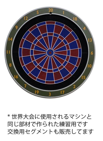 家庭用ダーツ、プロ練習用の電子ダーツボード、世界大会仕様のパーツ、パワープレイヤーの投てきにも耐えます、通常の家庭用ダーツとは別物