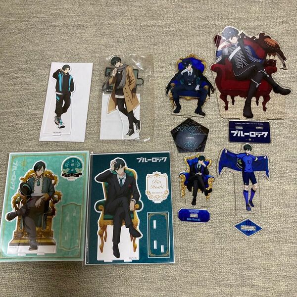 ブルーロック 糸師凛 アクリルスタンド アクスタ 8点セット まとめ売り