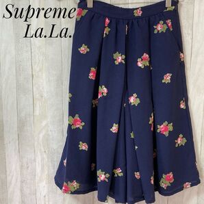 極美品 シュープリームララ パンツスカート supreme 花柄