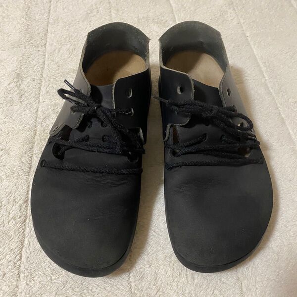 BIRKENSTOCK ビルケンシュトック モンタナ 38 ブラック ナロー幅
