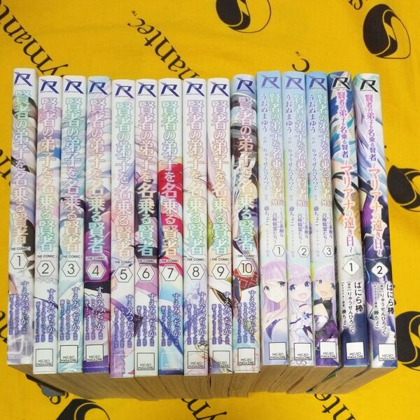 賢者の弟子を名乗る賢者 THE COMIC 1-10+外伝2種5冊 計15巻セット (Ride COMICS)