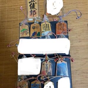 通行手形 9個 バラ1個 600円 五稜郭 天橋立 大間崎 名古屋 二見浦 潮岬 華厳滝 富士 伊勢神宮 恐山 金閣 函館