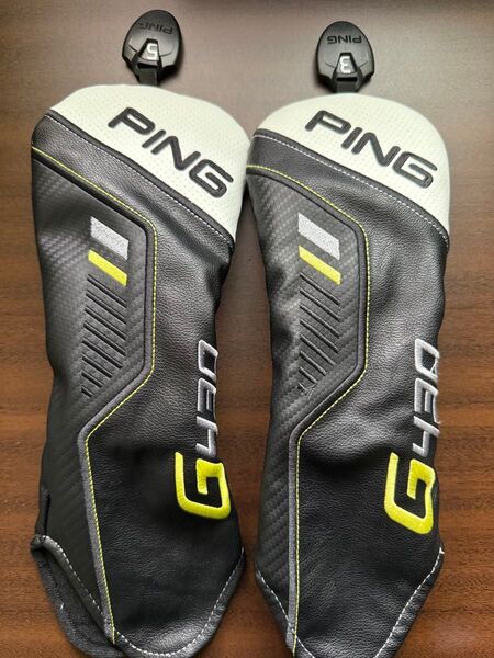 【状態良好】 PING ピン G430 フェアウェイウッド用 ヘッドカバー 2個セット