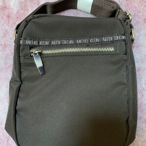 【新品】MICHEL KLEIN ショルダーバッグ ブラウン ミッシェルクラン 斜め掛け ブラウン 軽量
