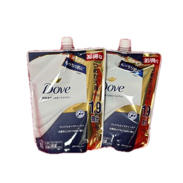プレミアムモイスチャーケア Dove(ダヴ)ダブ ボディソープ ボディウォッシュ 640g×2