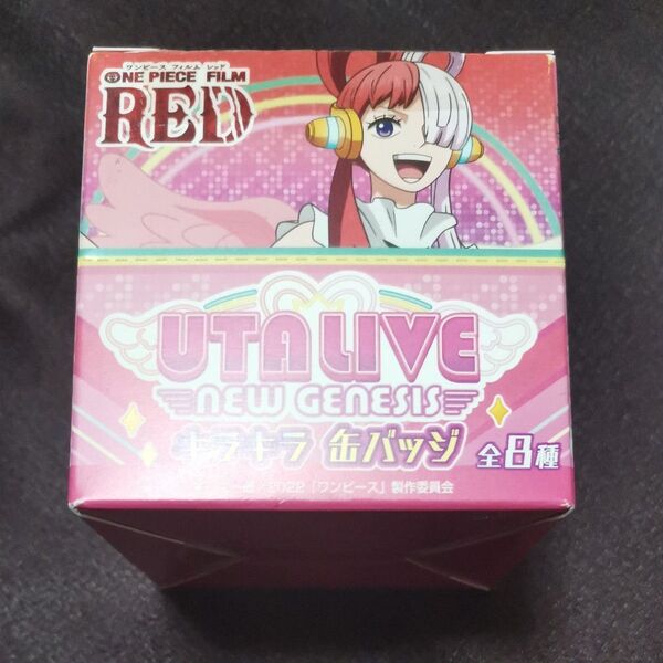 劇場版 ワンピース ONE PIECE FILM RED UTA LIVE NEW GENESIS キラキラ缶バッジ 全8種 ウタ