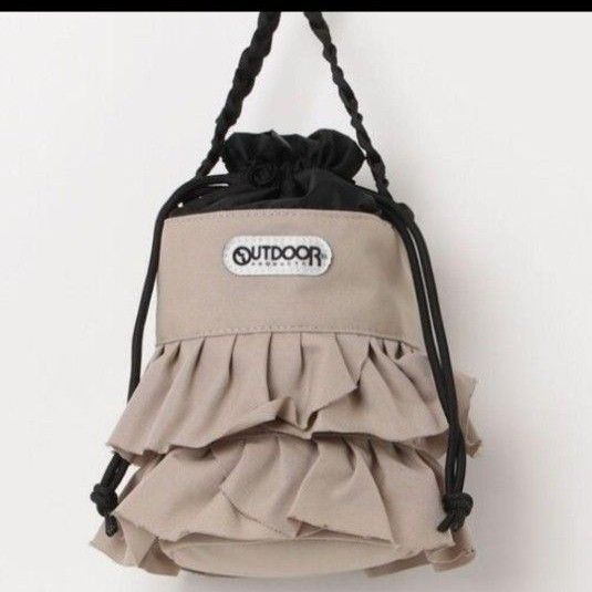 OUTDOOR PRODUCTSフリルバッグ アウトドアプロダクツ ショルダーバッグ