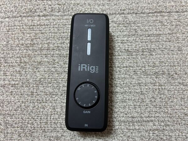 iRig Pro I/O オーディオインターフェイス 超コンパクトプロ仕様! IK Multimedia