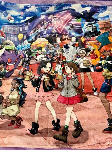 ポケモン ソード シールド トレーナーズオフショット タオル ユウリ マサル ホップ ビート マリィ キバナ ダンデ ジムリーダー