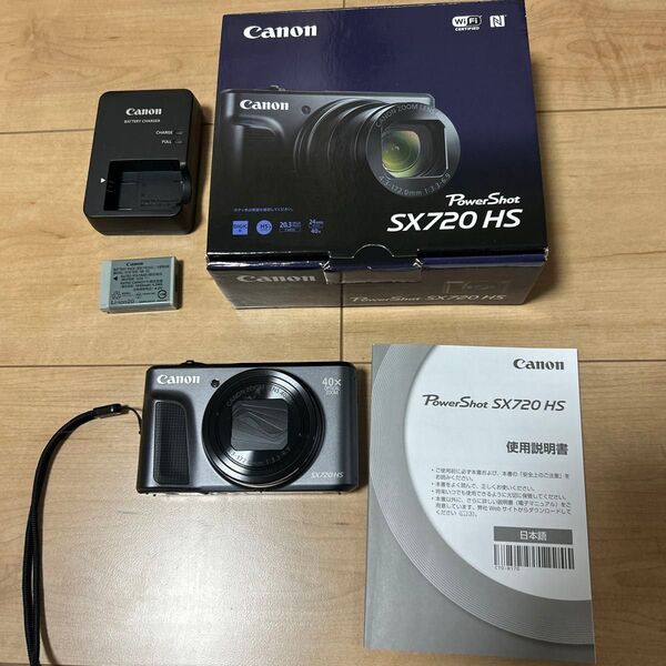 Canon PowerShot SX720 HS デジタルカメラ ブラック
