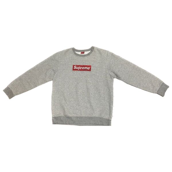supreme ボックスロゴ スウェット