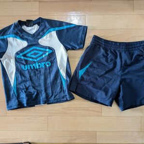 umbro 上下セット ネイビー 120