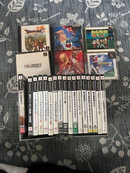 PS/PS2 ソフト まとめ売り 26本セット